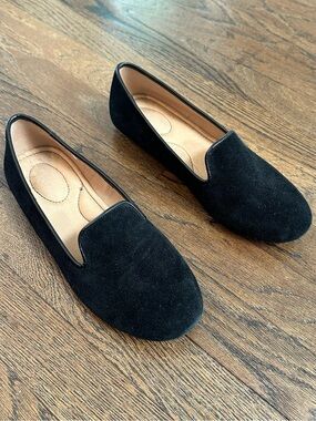Harmony 783 Women's black Suede Print Grounding Loafers